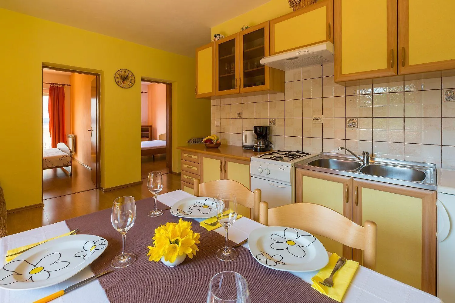 Komfortables Apartment Mit Meerblick, Bbq-Bereich, Garten, Privatparkplatz Dramalj Croatia