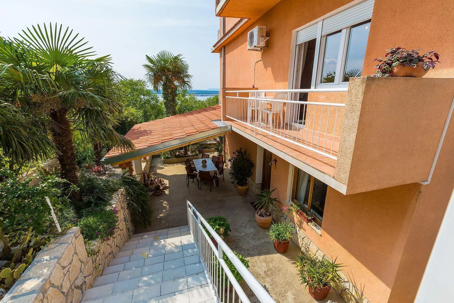 Komfortables Apartment Mit Meerblick, Bbq-Bereich, Garten, Privatparkplatz Dramalj Croatia