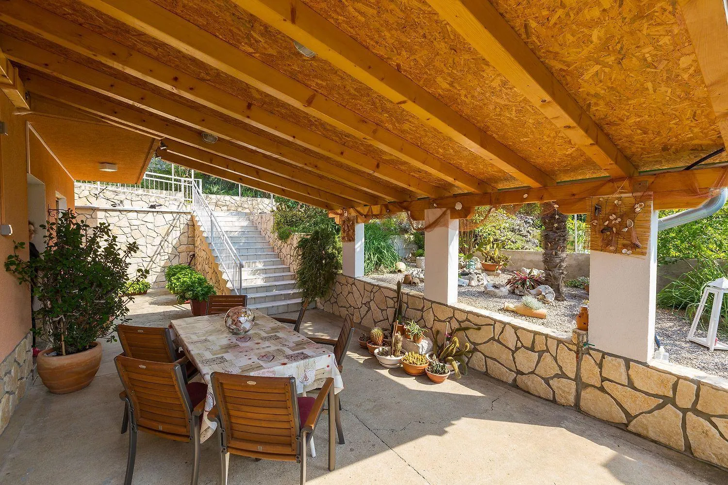 Komfortables Apartment Mit Meerblick, Bbq-Bereich, Garten, Privatparkplatz Dramalj Croatia
