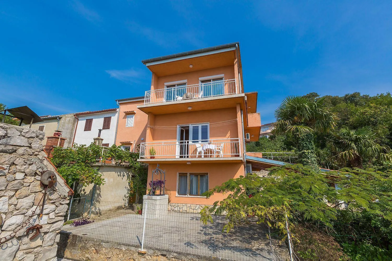 Komfortables Apartment Mit Meerblick, Bbq-Bereich, Garten, Privatparkplatz Dramalj Chorvatsko